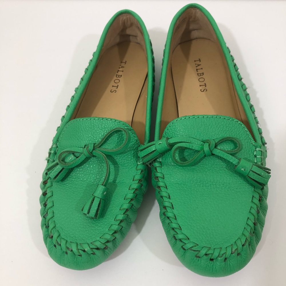 Talbots leather loafers